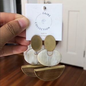 Anthropologie Faire Collection Statement Earrings
